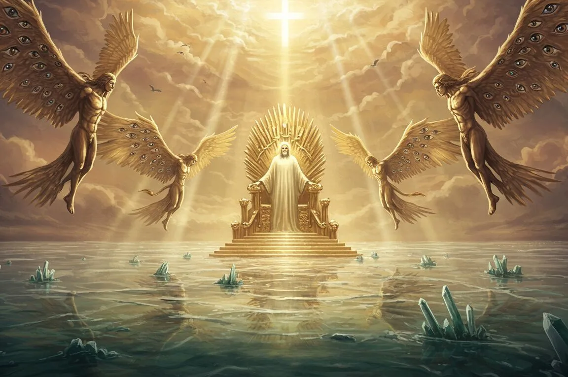 Apocalipse 4:8 - adoração adoração celestial