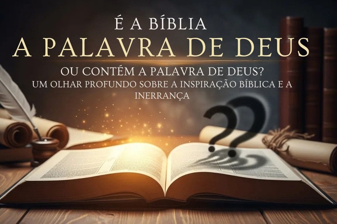 A Bíblia é a Palavra de Deus ou Contém a Palavra de Deus