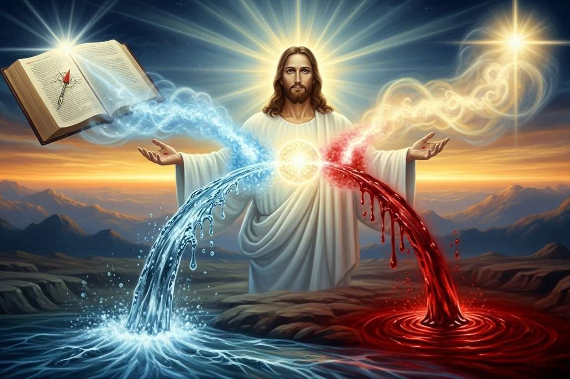 O Triplo Testemunho de Cristo: Água, Sangue e Espírito – A Base Inabalável da Nossa Fé