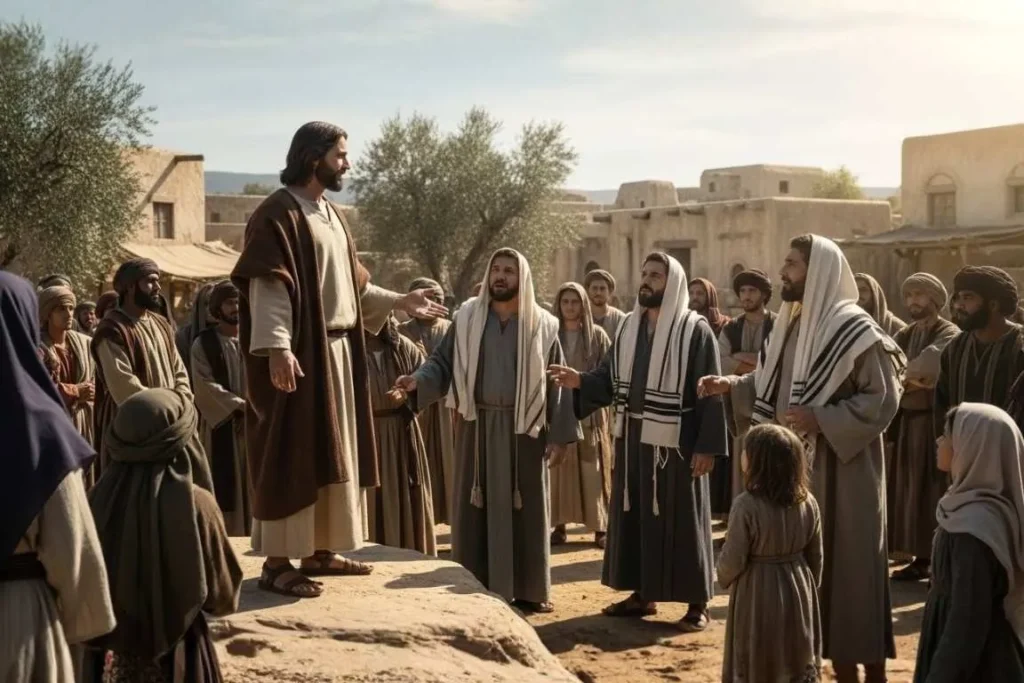 Jesus falando ao fariseus - A Questão do Dízimo Revelada: Precisa Estar Repetido Várias Vezes