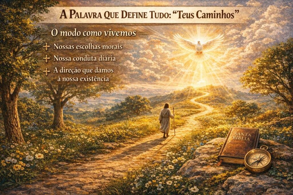 Onde andando em um caminho - Salmo 91:11 — Guardados nos Caminhos de Deus