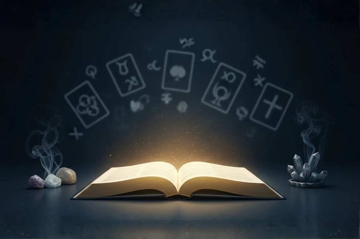 A Bíblia, símbolos exotéricos, cristal e pedras