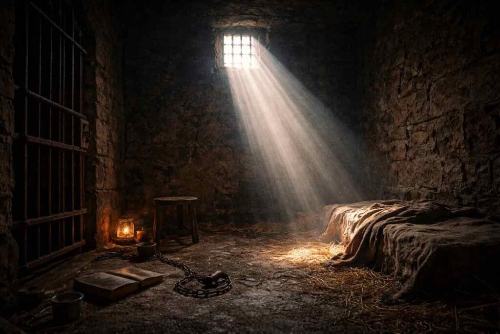 Uma prisão vazia com um raio de sol - Por que o Menor é Maior que João Batista