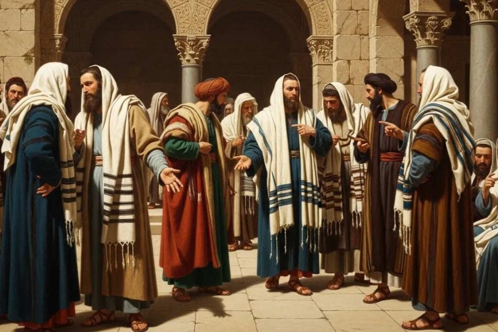 Escribas conversando na rua - Marcos 329 e a Blasfêmia contra o Espírito Santo