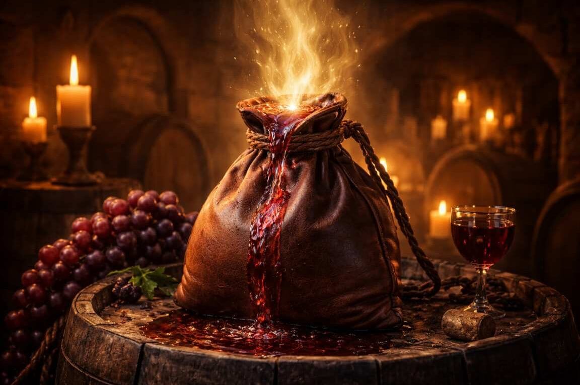 Um odre cheio de vinho censo derramado - Lucas 5:39 e a Resistência à Novidade Divina