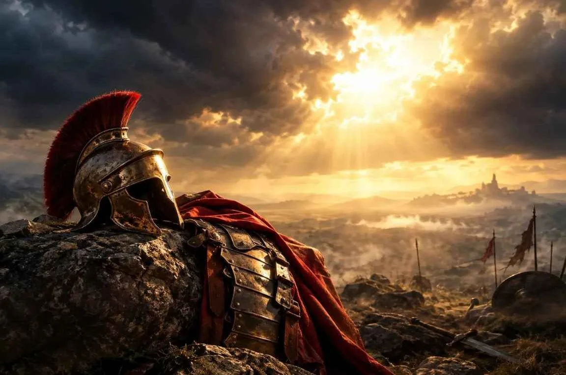 Capacete, armadura e espada - A Guerra Espiritual: Firmes na Batalha Invisível